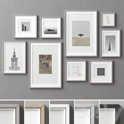 Picture Frames Set 264 3D Models 