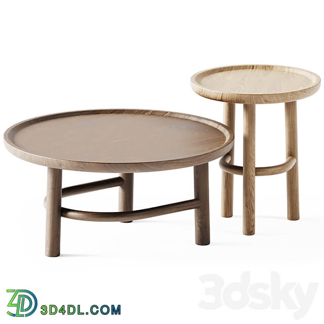 Coffee Table Unam Out by Very Wood 3D Models