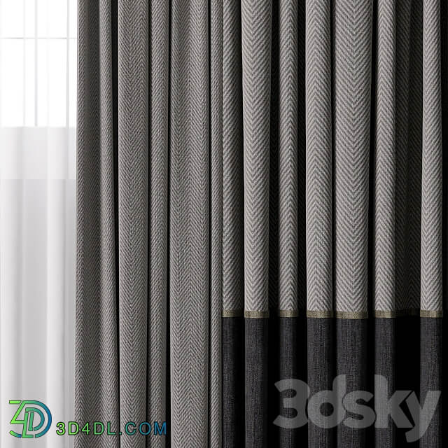 Hadi Curtains 35 3D Models