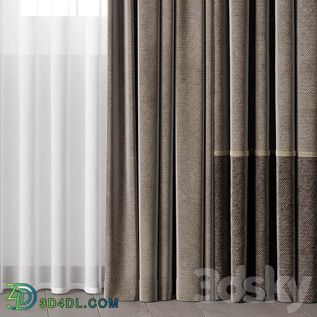 Hadi Curtains 35 3D Models