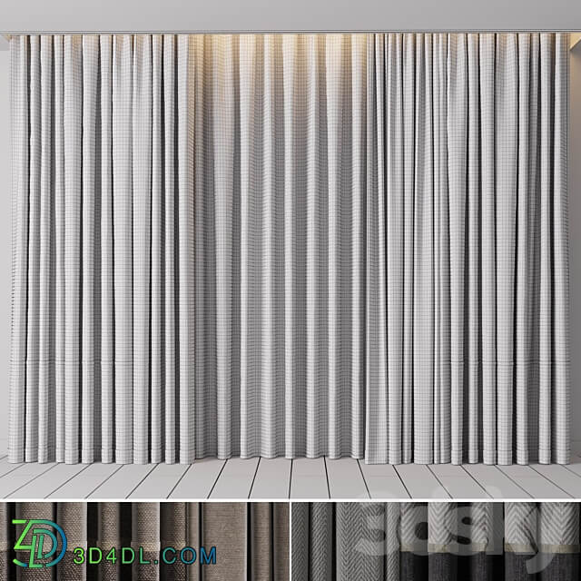 Hadi Curtains 35 3D Models