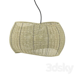 Pendant light Althea Wicker Pendant Light Crate and Barrel  