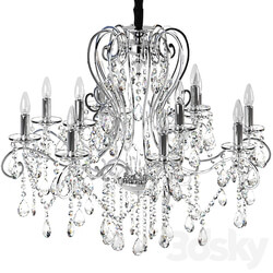 Pendant light Chandelier CHIARO Suzanne 458010712 