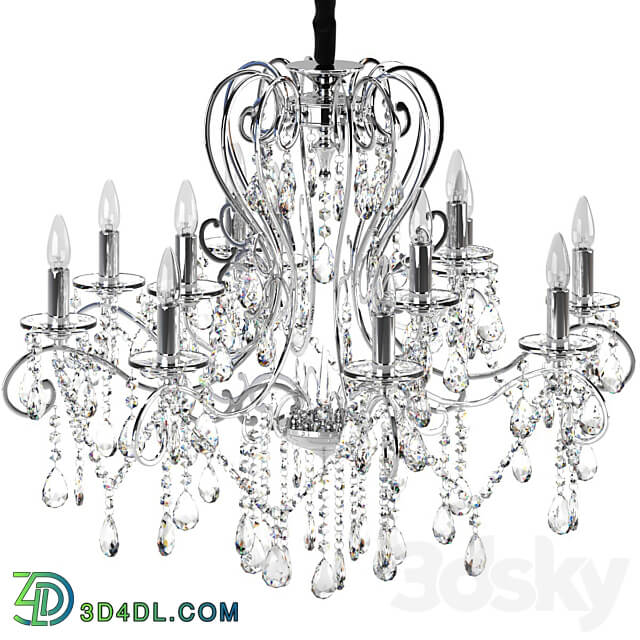 Pendant light Chandelier CHIARO Suzanne 458010712