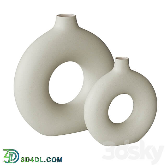 Ceramic vases H M 3D Models