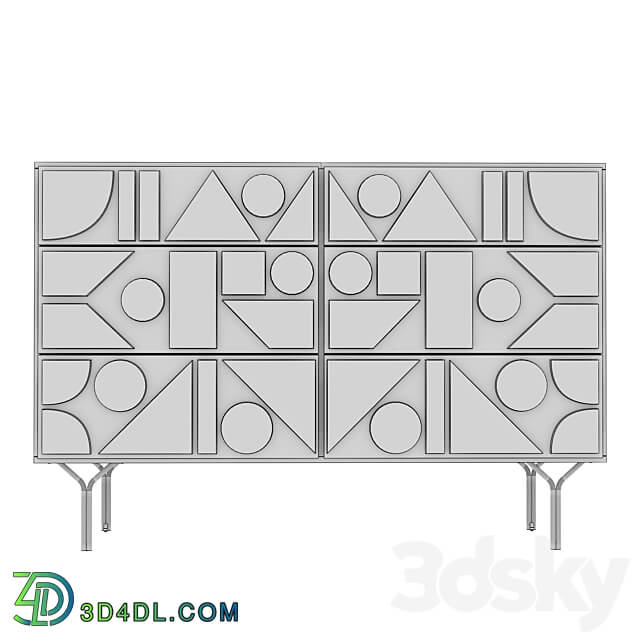 Sideboard Chest of drawer Chest of drawers Elgos Pictograph 