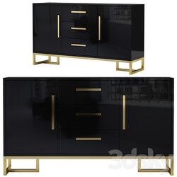 Sideboard Chest of drawer Modern Luxurious 59 Buffet Sideboard Homary 