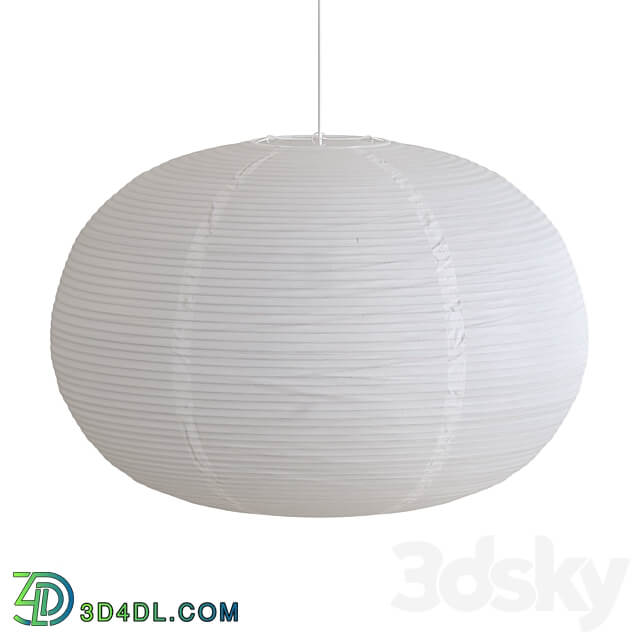 Pendant light Rice paper shade Ellipse HAY