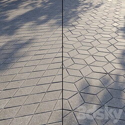 Paving Type 1 Set 15 3D Models 