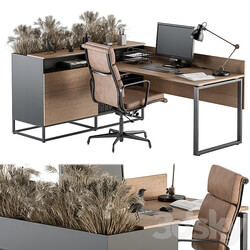 Office Furniture Manager Set 27 