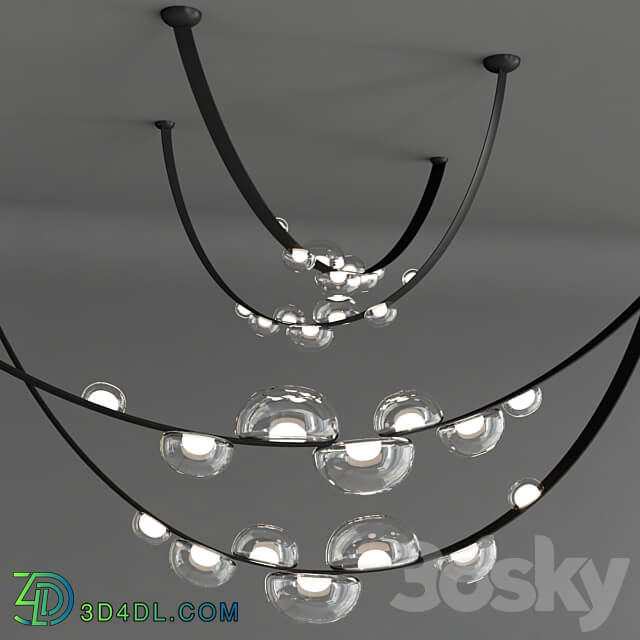 Pendant light DEW DROPS