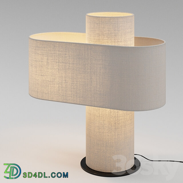 CRATE BARREL Heron Glowing Table Lamp