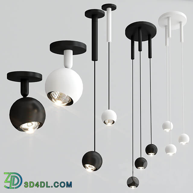 Pendant light MODUPOINT MARBULITO JACK