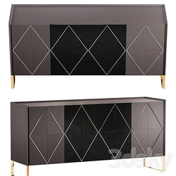 Sideboard Chest of drawer Chest of drawers Pimlico Elm Large 