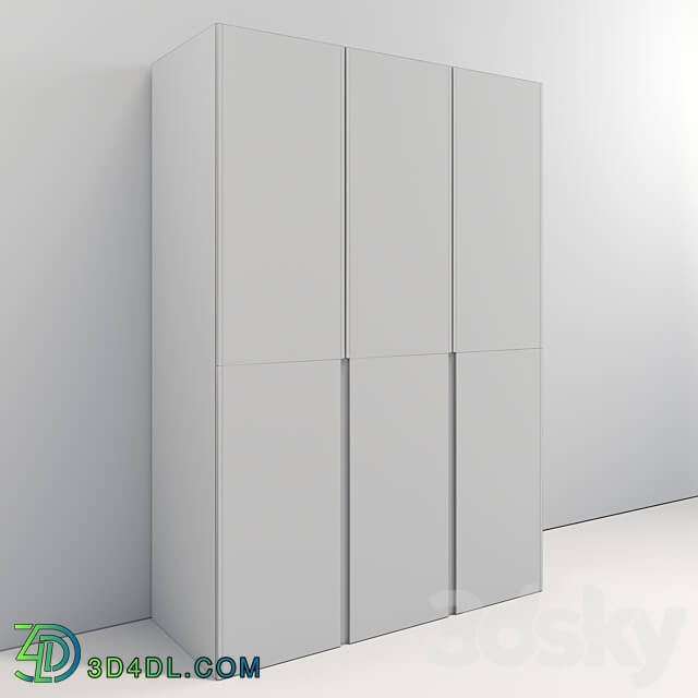 Wardrobe Display cabinets Orson Drehtuerenschrank total