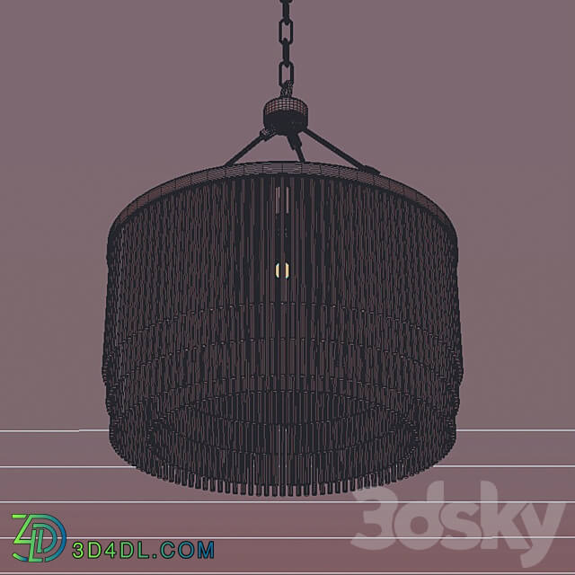 Pendant light CHANDELIER EICHHOLTZ 114396 HECTOR SIZE S 