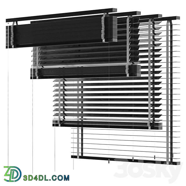 PVC Venetian Blind 1150 in 45 mm