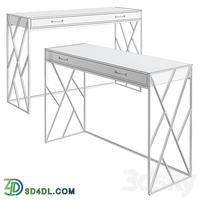 Safavieh Elaine 2 Drawer Writing Desk Console