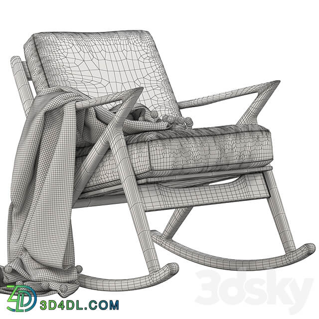 Joybird Soto Rocking Chair 3 options 