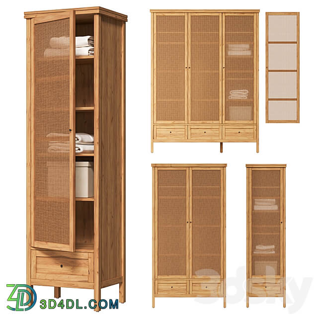 Wardrobe Display cabinets Wardrobe Gabin La Redoute