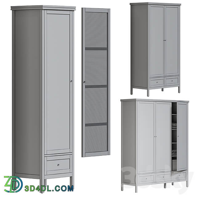 Wardrobe Display cabinets Wardrobe Gabin La Redoute