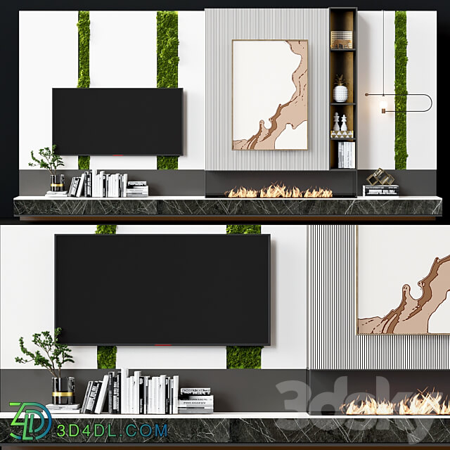 TV wall modern 73