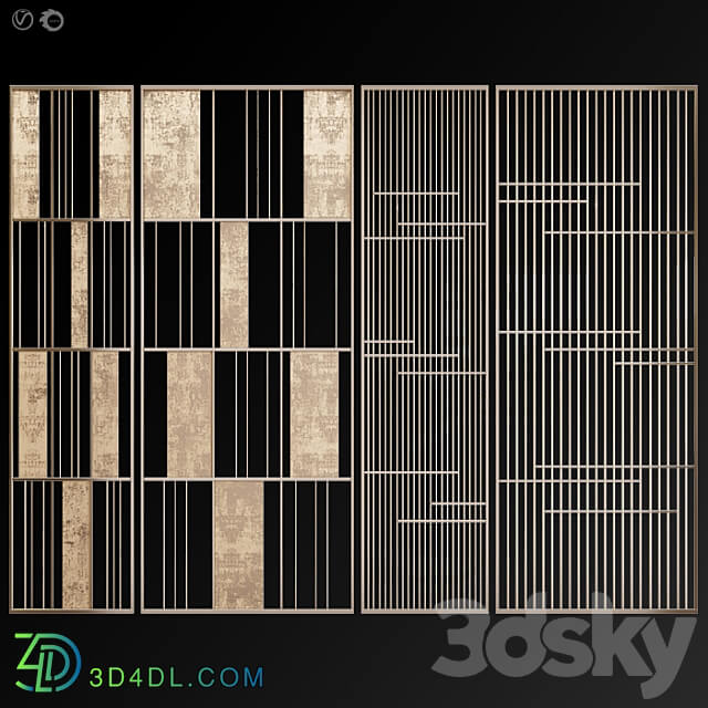 Decorative partition 12