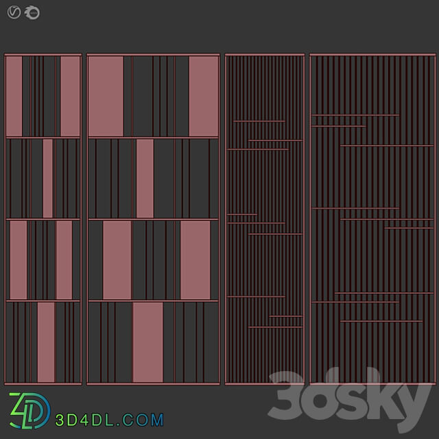 Decorative partition 12