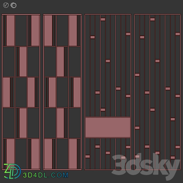 Decorative partition 13