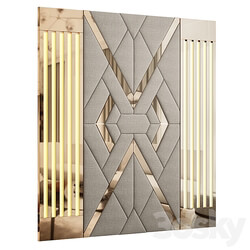 Other decorative objects Headboard for interior 63 