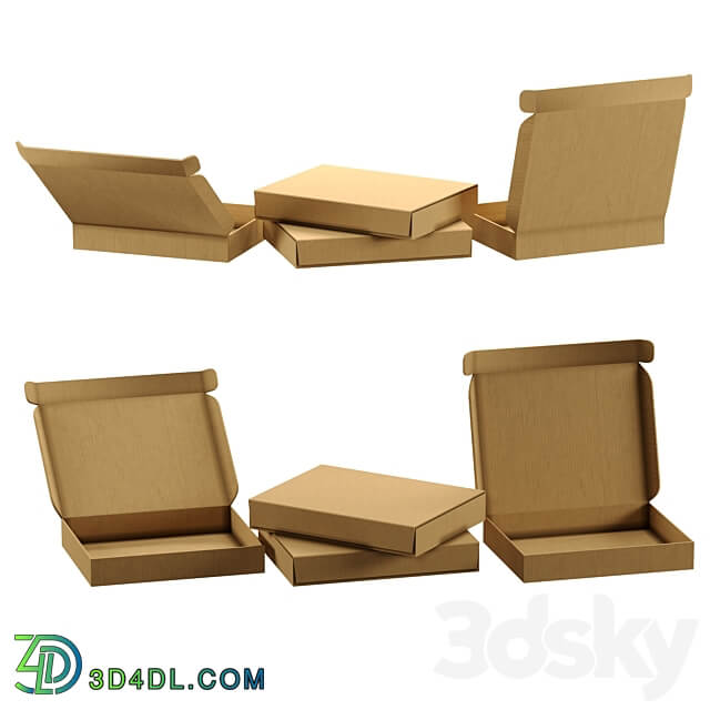 Miscellaneous Set of cardboard boxes