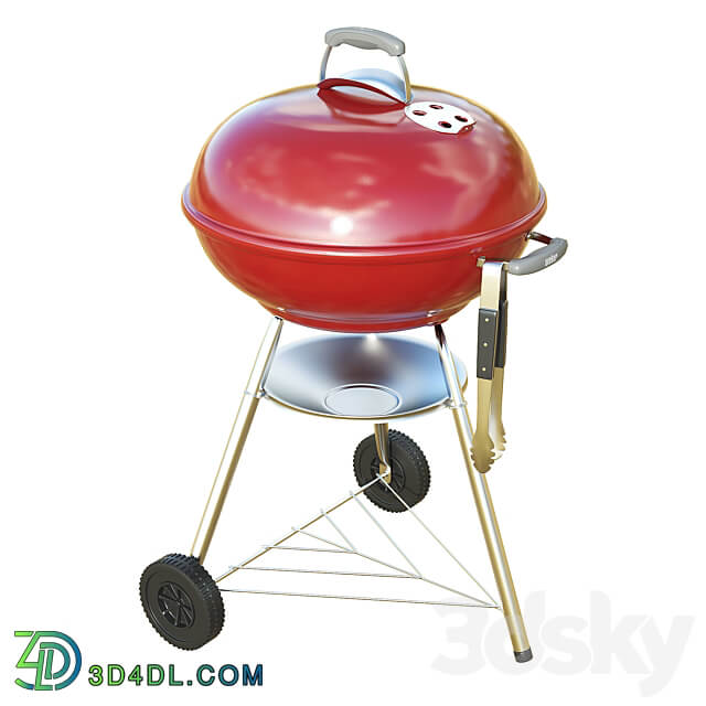 Portable Kettle BBQ Grill