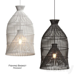 Pendant light Indonesian fishing basket pendant 