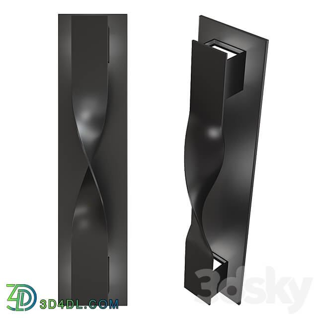 Twist indoor outdoor led sconce