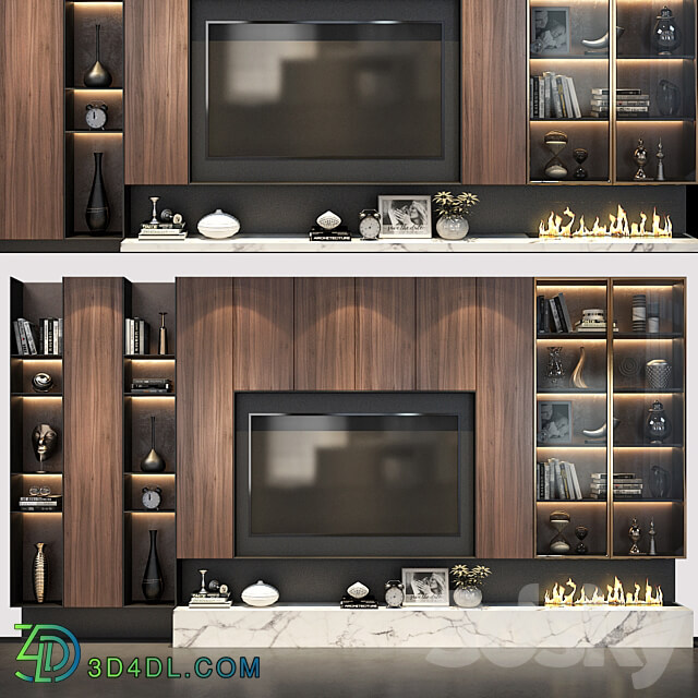 TV wall set 215