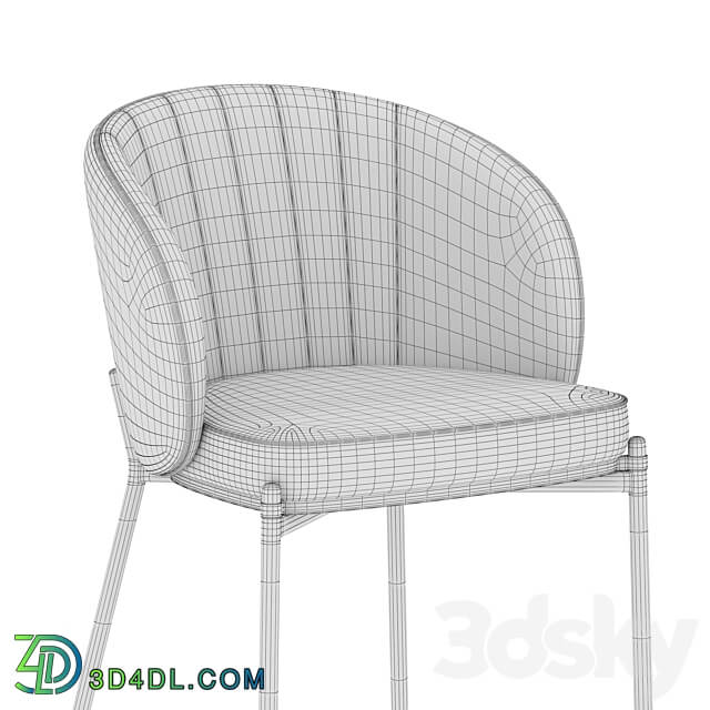 Cruz shell chair