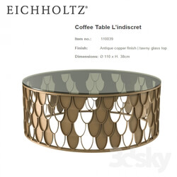 Eichholtz coffe table L 39 indiscret 