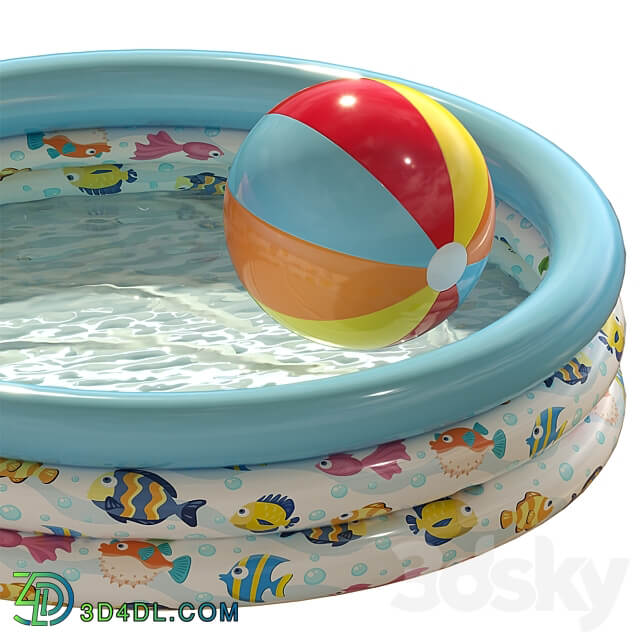 Inflatable children s pool Miscellaneous 3D Models