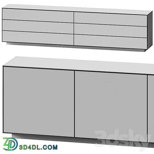 Sideboard Chest of drawer MAREA SIDEBOARD De Castelli