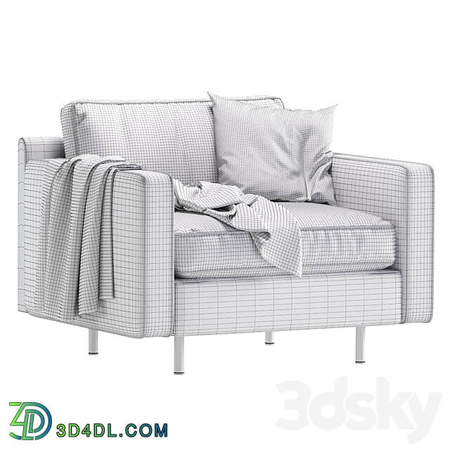 SANIBEL Armchair Cazarina Кресло САНИБЕЛ 3D Models