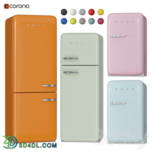 Smeg FAB Refrigerator