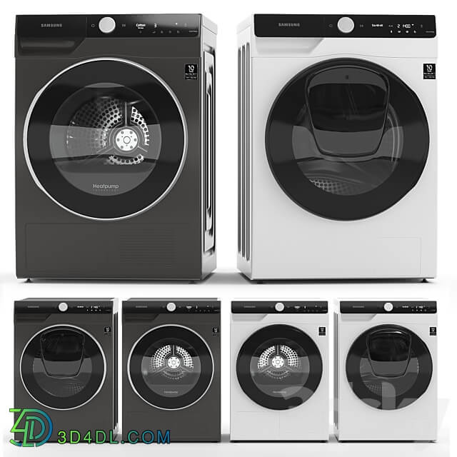 Washing machine and dryer Samsung