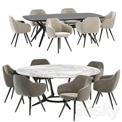 Table Chair cadira dinning set 