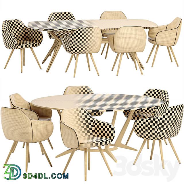 Table Chair cadira dinning set