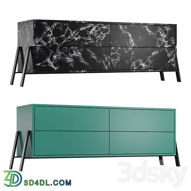 Sideboard Chest of drawer TV stand TSD4 02