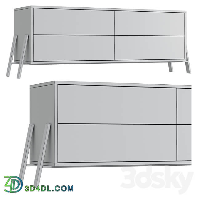 Sideboard Chest of drawer TV stand TSD4 02