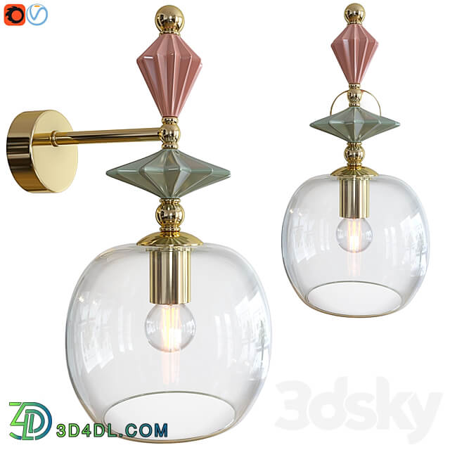 Wall lamp Odeon Light BIZET