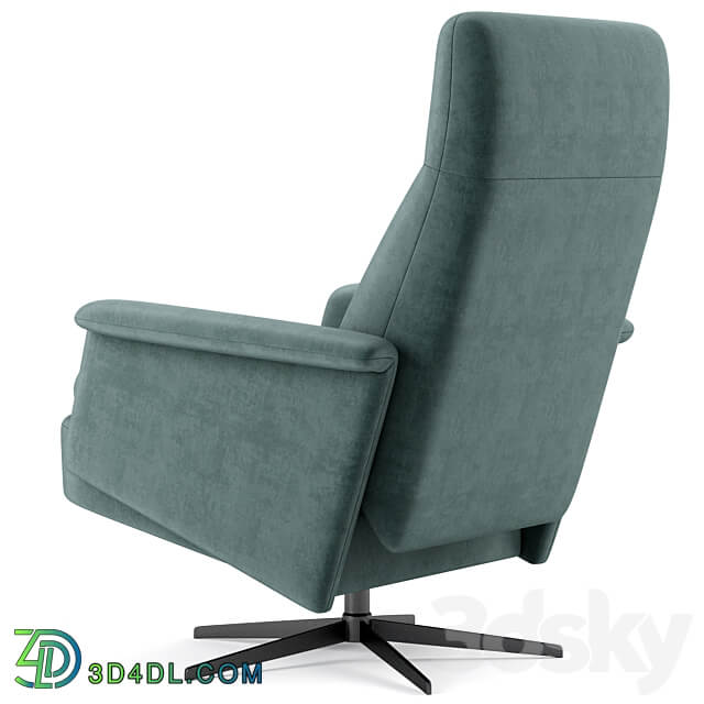 Crescent Swivel Recliner westelm