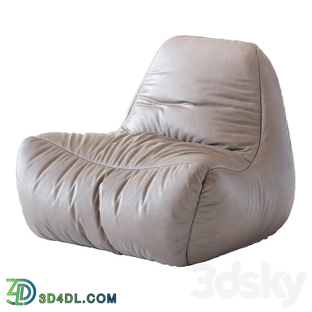 Leather Bean Bag Chair N8