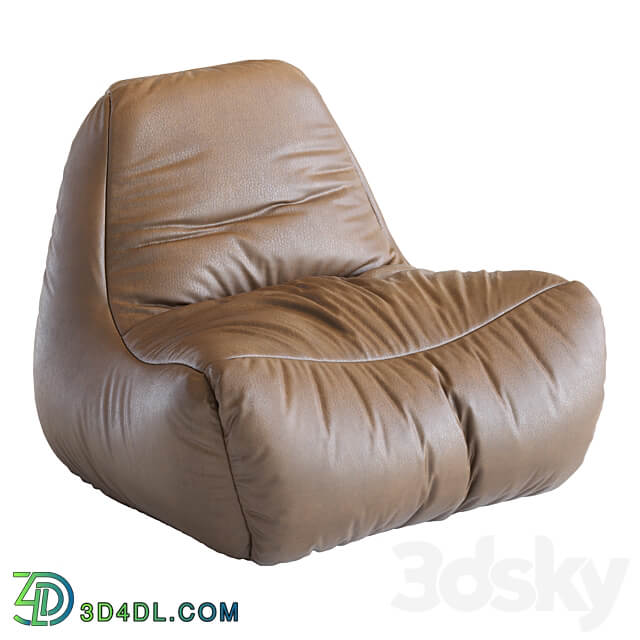 Leather Bean Bag Chair N8